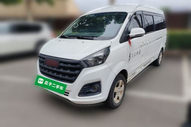 Used Jinbei Gold Hiace 2023 1.5L Passenger Van Travel Lion 9-Seater with Central Air Conditioning