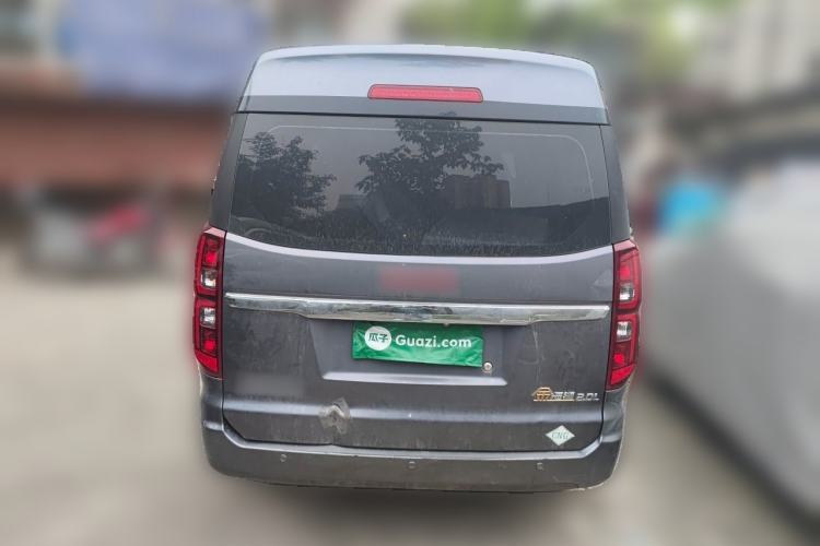 Used Jinbei Gold Hiace 2024 2.0L Commercial Version Travel Lion 7-Seater with 140L CNG Tank Rear