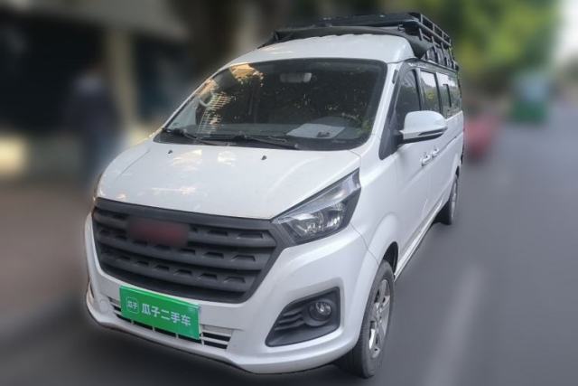Used Jinbei Gold Hiace 2024 2.0L Travel Lion Passenger Vehicle 5/6/7-Seater CNG Central Air Conditioning