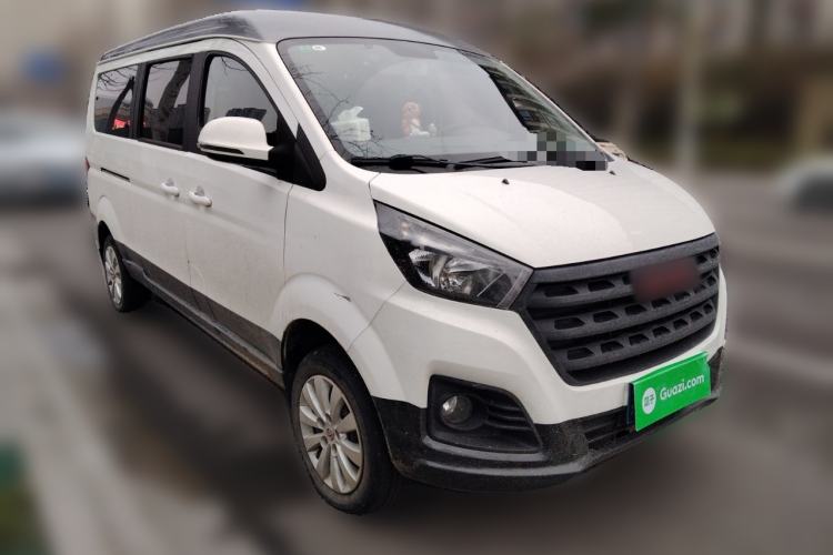 Used Jinbei Gold Hiace M Classic 2022 Panda Edition 1.5L Engineering Lion Passenger Van 6 Seats Front Right 45 Deg