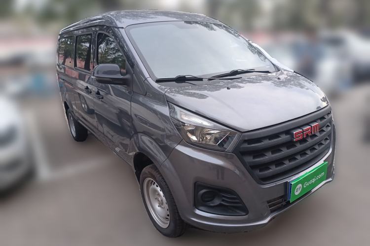 Used Jinbei Gold Hiace M Classic 2023 1.5L Engineering Lion Passenger Vehicle 5/6/7 Seats Front Right 45 Deg