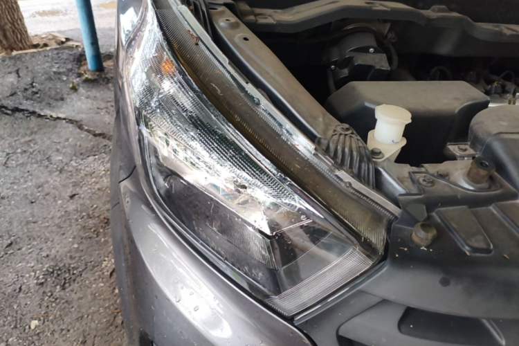 Used Jinbei Gold Hiace M Classic 2023 1.5L Engineering Lion Passenger Vehicle 5/6/7 Seats Right Front Headlight