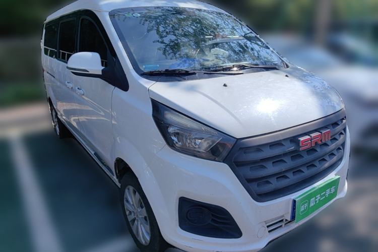 Used Jinbei Gold Hiace M Classic 2023 1.5L Engineering Lion Passenger Vehicle 5/6/7 Seats Front Right 45 Deg