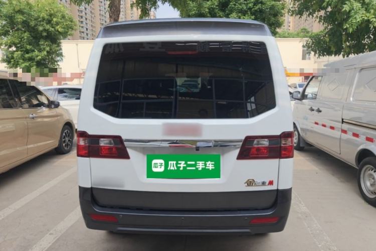 Used Jinbei Gold Hiace M Classic 2024 1.5L Travel Lion Passenger Van 7 Seats Rear