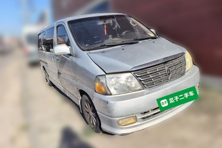 Used Jinbei Grace 2008 2.0L Zhi Ling Base Version (Long Wheelbase) 9-Seater 4G20D4L Front Right 45 Deg