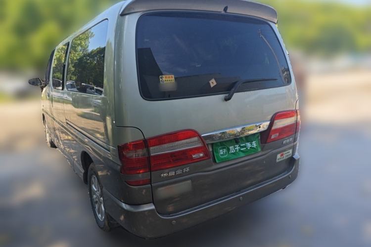 Used Jinbei Grace 2010 2.7L 3rd Generation Yu Ling Luxury Version Long Wheelbase 9-Seater Equipped with 2TR Engine Rear Left 45 Deg