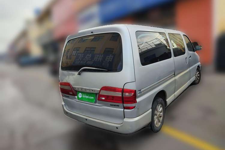 Used Jinbei Grace 2010 2.4L 3rd Generation Luxury Long-Wheelbase 9-Seater — 4RB2 Rear Right 45 Deg