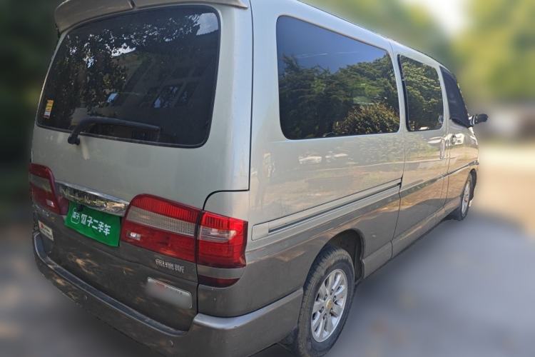 Used Jinbei Grace 2010 2.7L 3rd Generation Yu Ling Luxury Version Long Wheelbase 9-Seater Equipped with 2TR Engine Rear Right 45 Deg