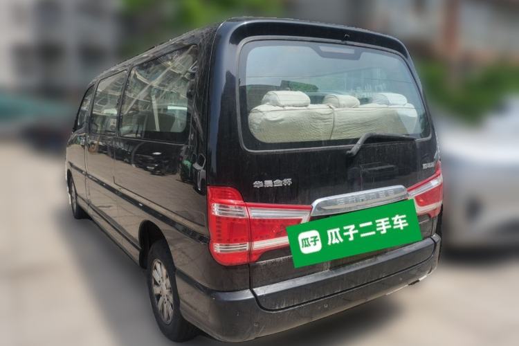 Used Jinbei Grace 2014 2.4L Standard Version Long Wheelbase 10-Seater 4RB2 Rear Left 45 Deg