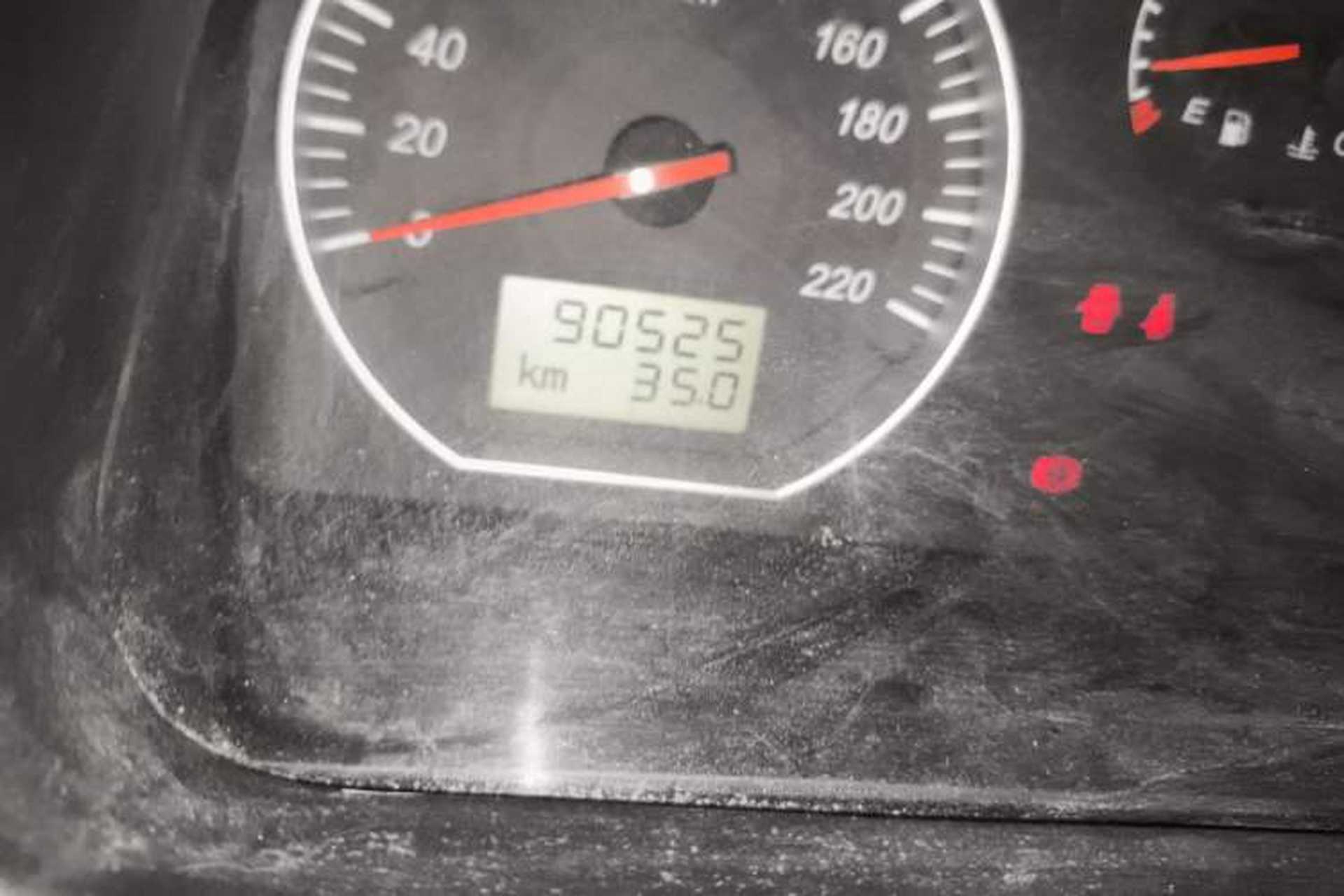 Used Jinbei Grace 2016 2.0L Express Utility Model Odometer Close Up