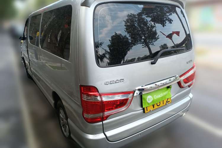 Used Jinbei Grace 2018 2.4L Manual Standard Version Long Wheelbase 10-Seater – 2TZS Rear Left 45 Deg