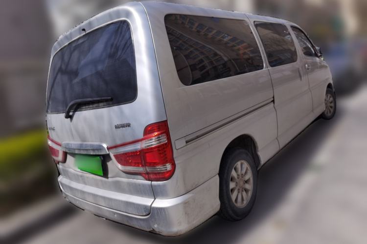 Used Jinbei Grace 2018 2.4L Manual Standard Version Long Wheelbase 9-Seater – 2TZS Rear Right 45 Deg