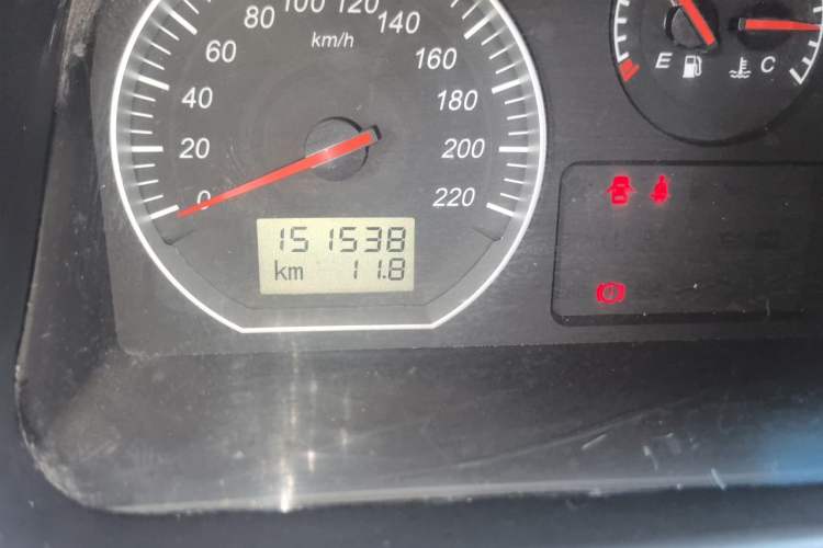 Used Jinbei Grace 2018 2.0L Express Comfort 7-Seater V19 Odometer Close Up