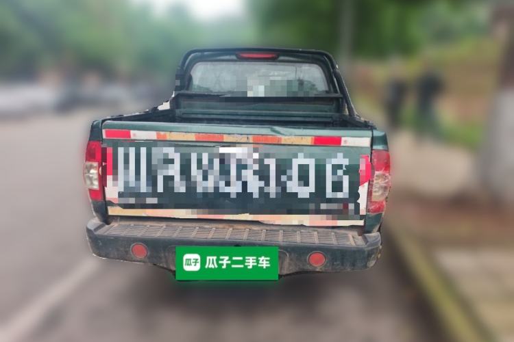 Used Jinbei Hercules 2016 K3 2.4T Diesel Two-Wheel Drive Standard Model with Short Wheelbase 4D25U Rear