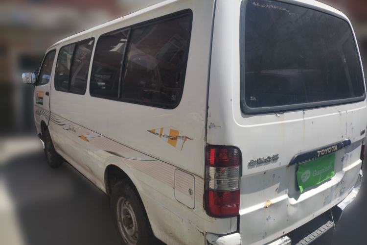Used Jinbei Hiace 2011 2.0L 5th Generation Kuaiyunwang Standard Version 4G19 Rear Left 45 Deg