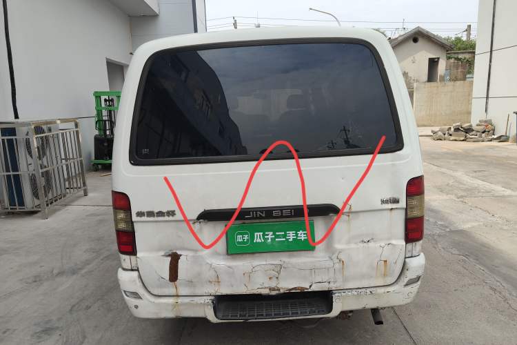 Used Jinbei Hiace  Trunk