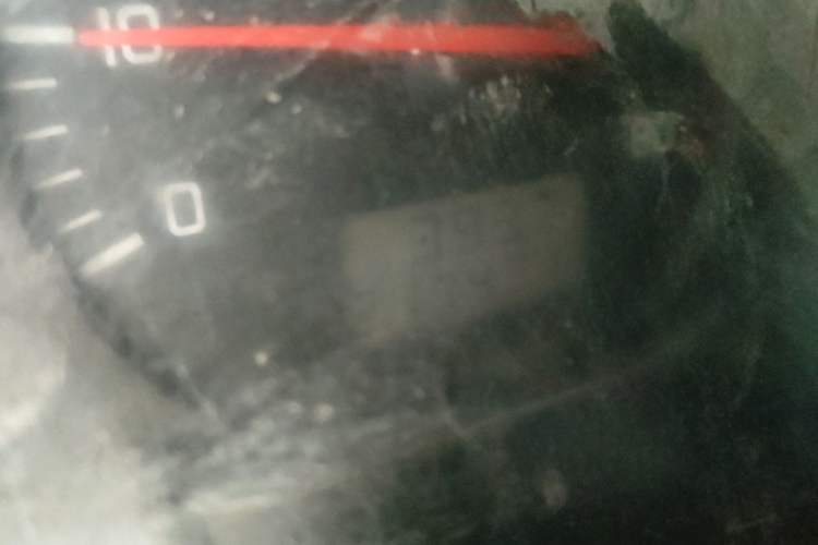 Used Jinbei Hiace  Odometer Close Up