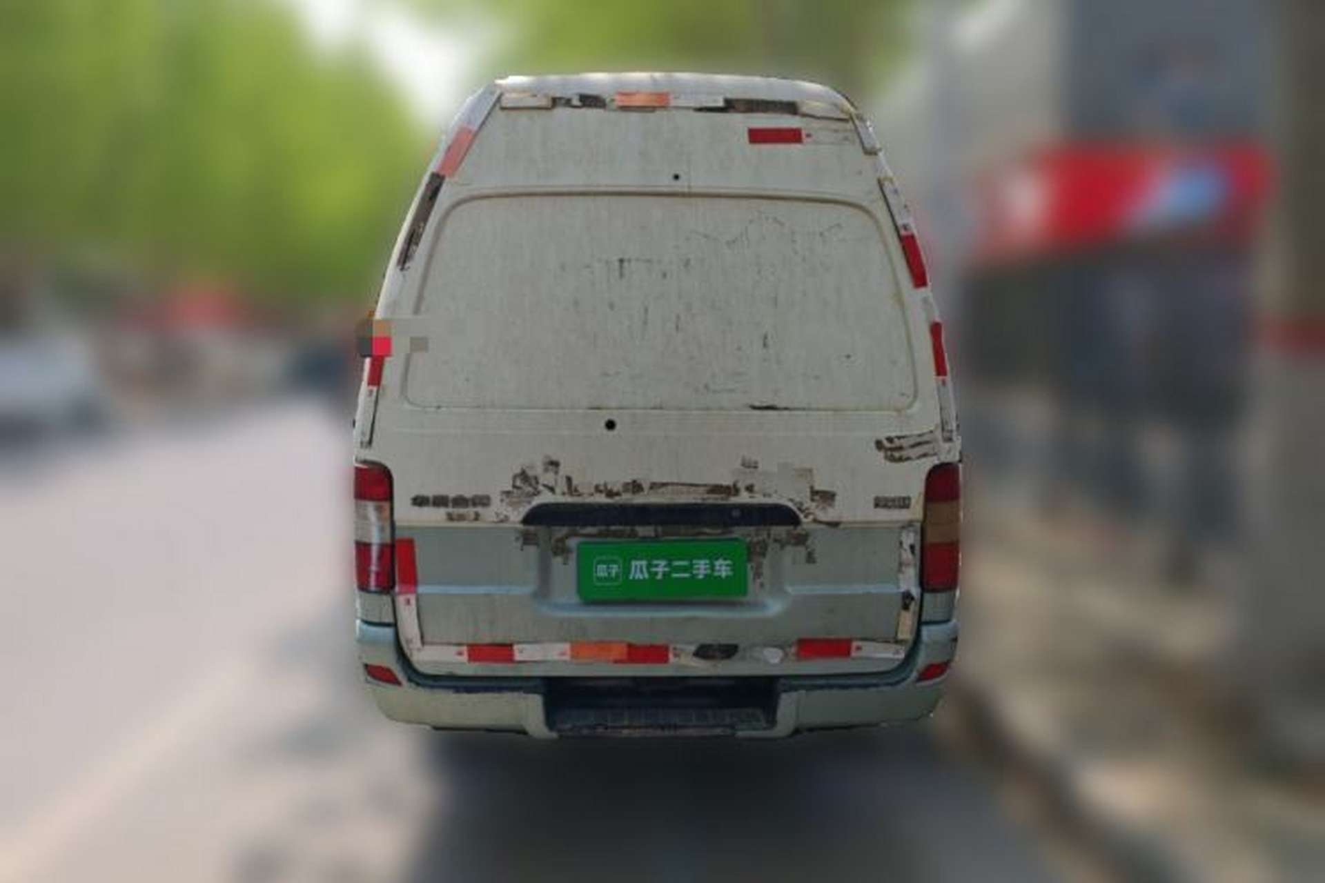 Used Jinbei Hiace  Rear