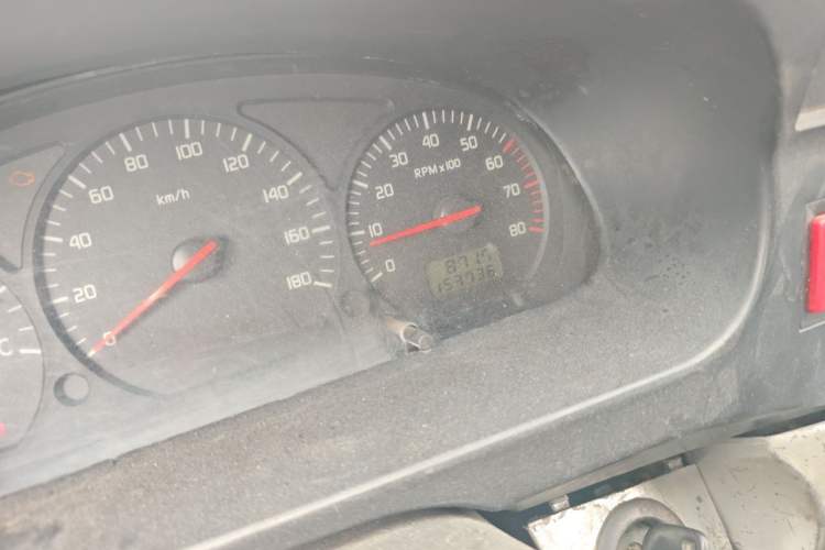 Used Jinbei Hiace  Odometer Close Up