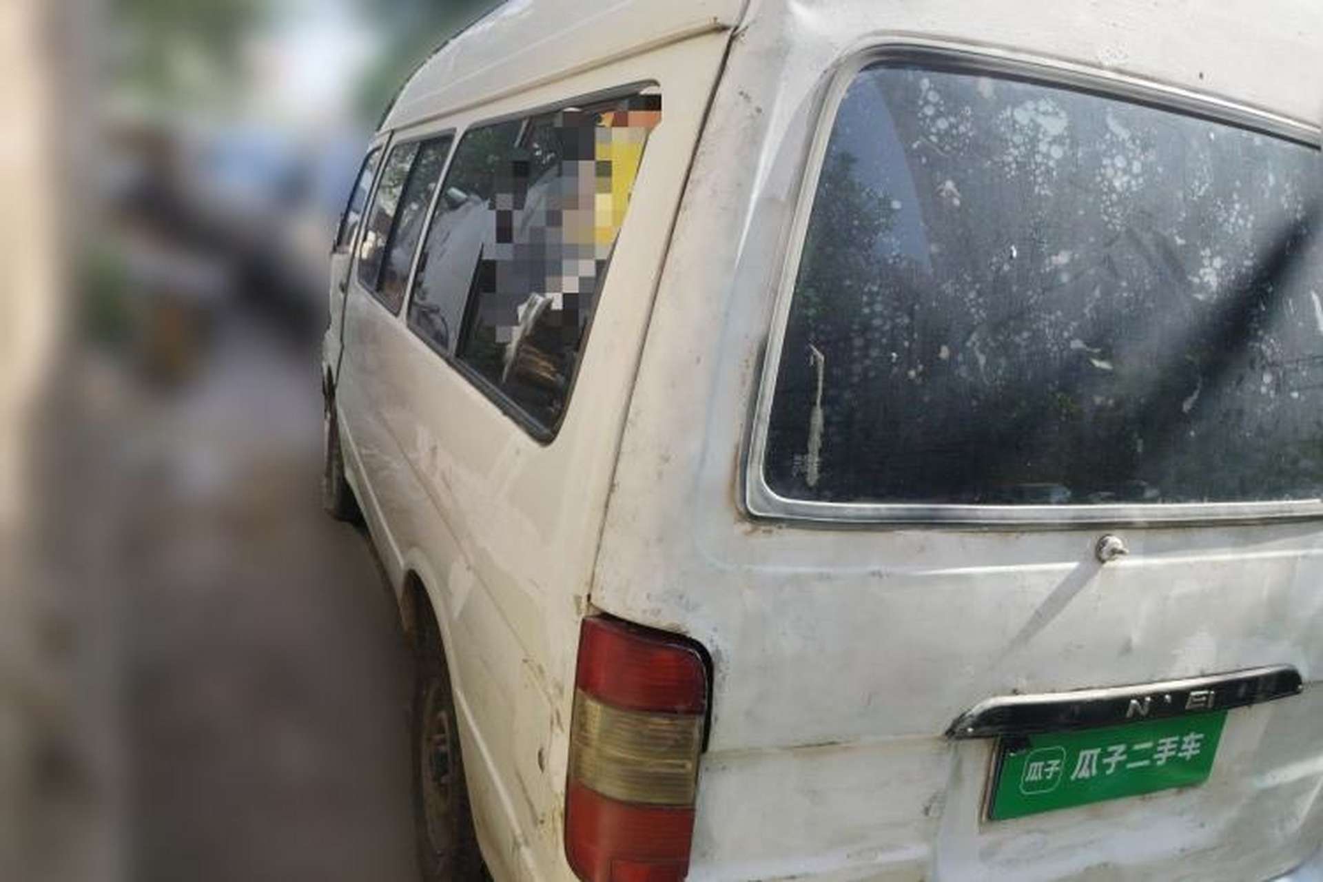 Used Jinbei Hiace  Rear Left 45 Deg