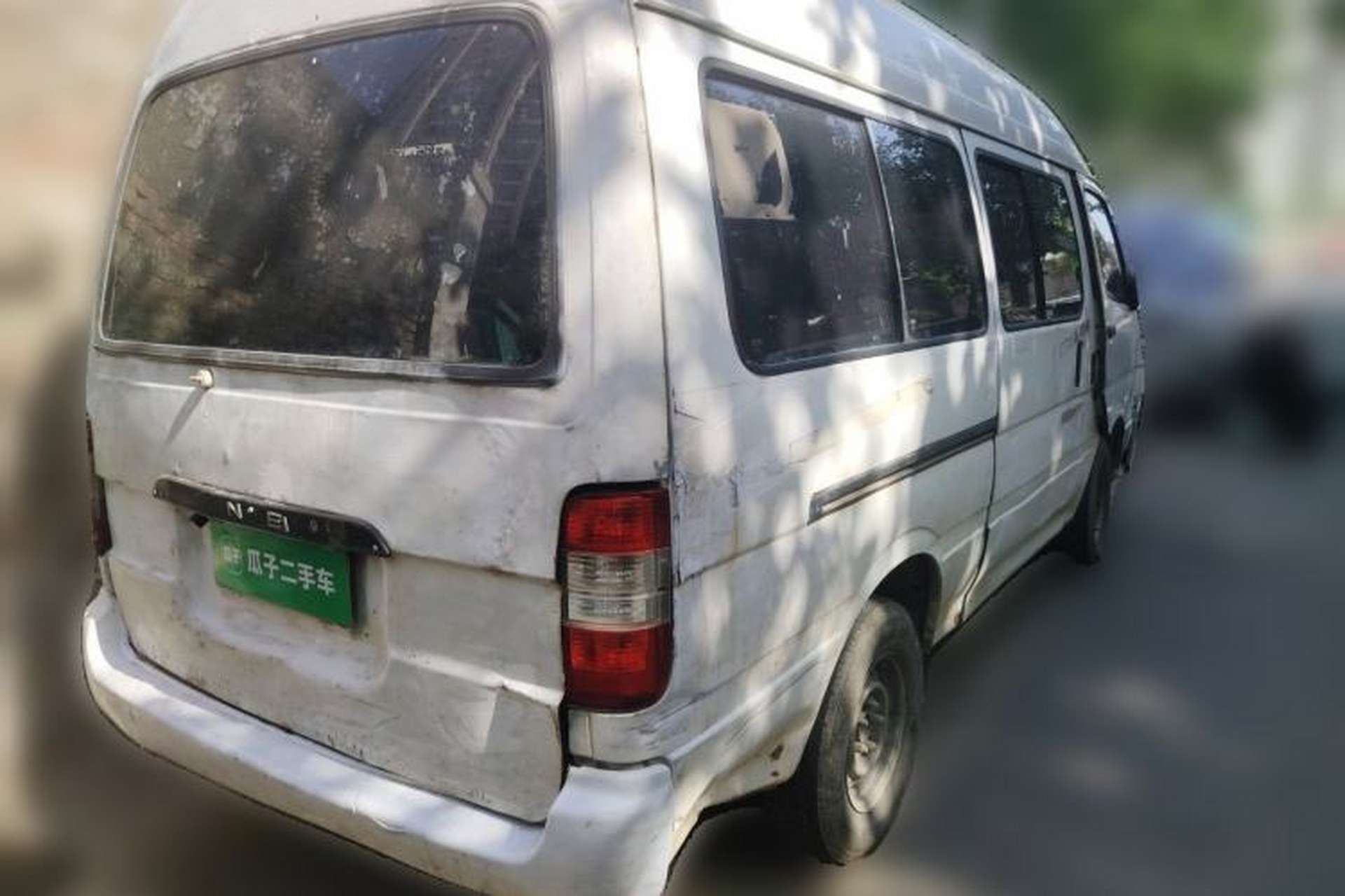 Used Jinbei Hiace  Rear Right 45 Deg