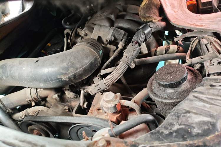 Used Jinbei Hiace 2014 2.0L Fifth-Generation Power King Classic V19 Engine Bay