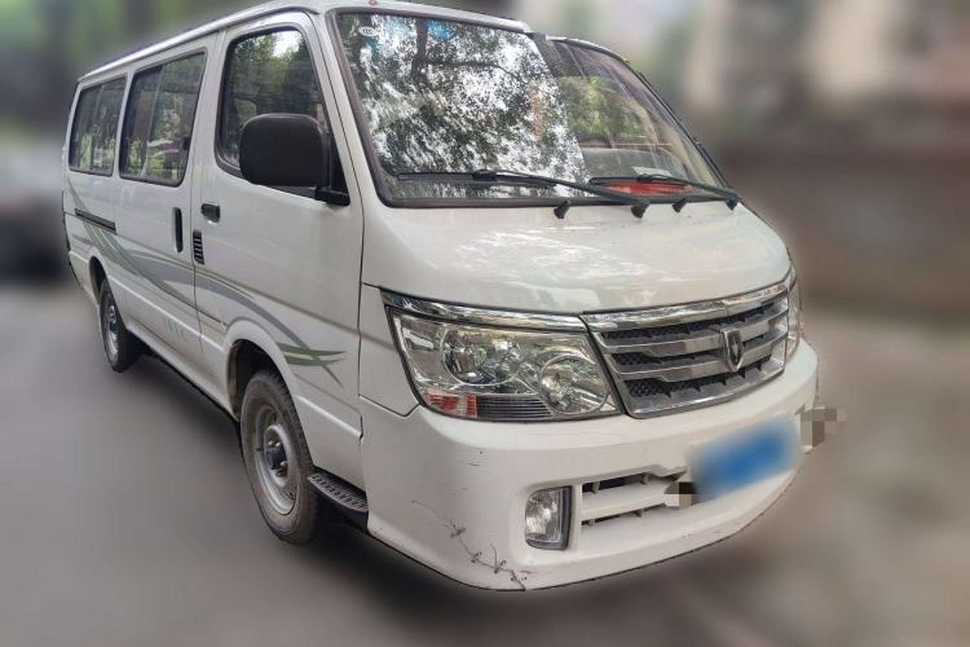 Used Jinbei Hiace 2014 2.0L 5th Generation Kuaiyunwang Business Version 4G19 Front Right 45 Deg