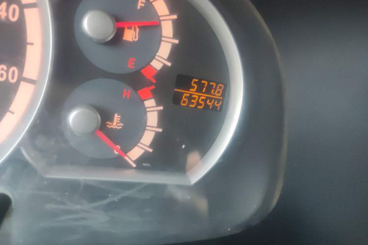 Used Jinbei Hiace 2014 2.2L Luxury Version V22 Odometer Close Up