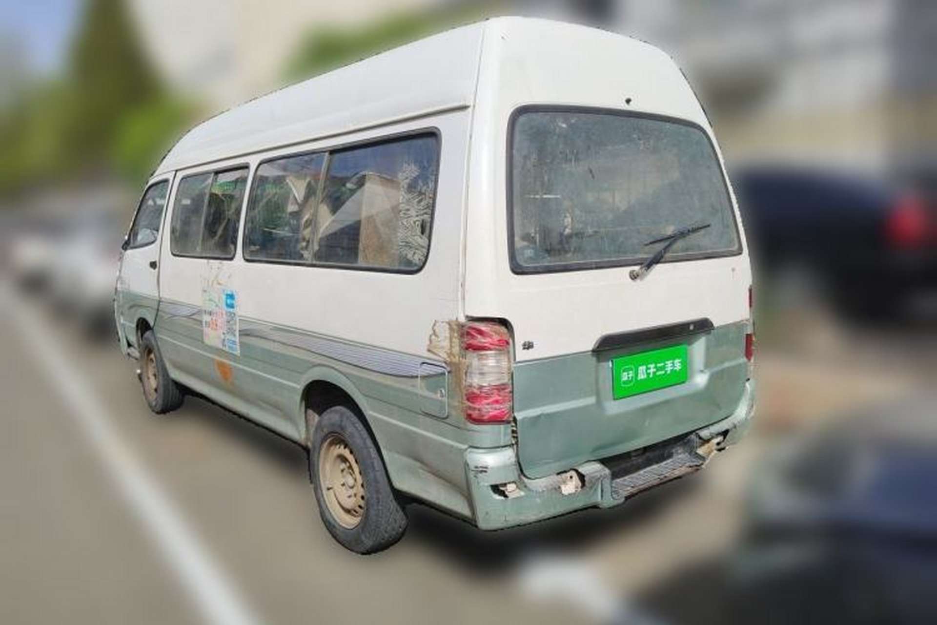 Used Jinbei Hiace  Rear Left 45 Deg