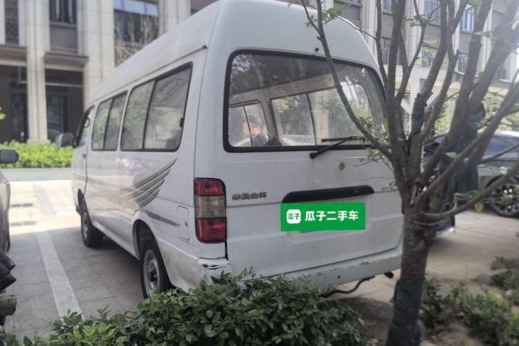 Used Jinbei Hiace 2014 2.0L 5th Generation Kuaiyunwang Business Version 4G19 Rear Left 45 Deg