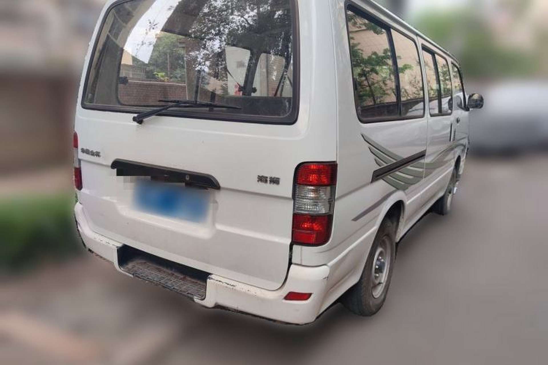 Used Jinbei Hiace 2014 2.0L 5th Generation Kuaiyunwang Business Version 4G19 Rear Right 45 Deg