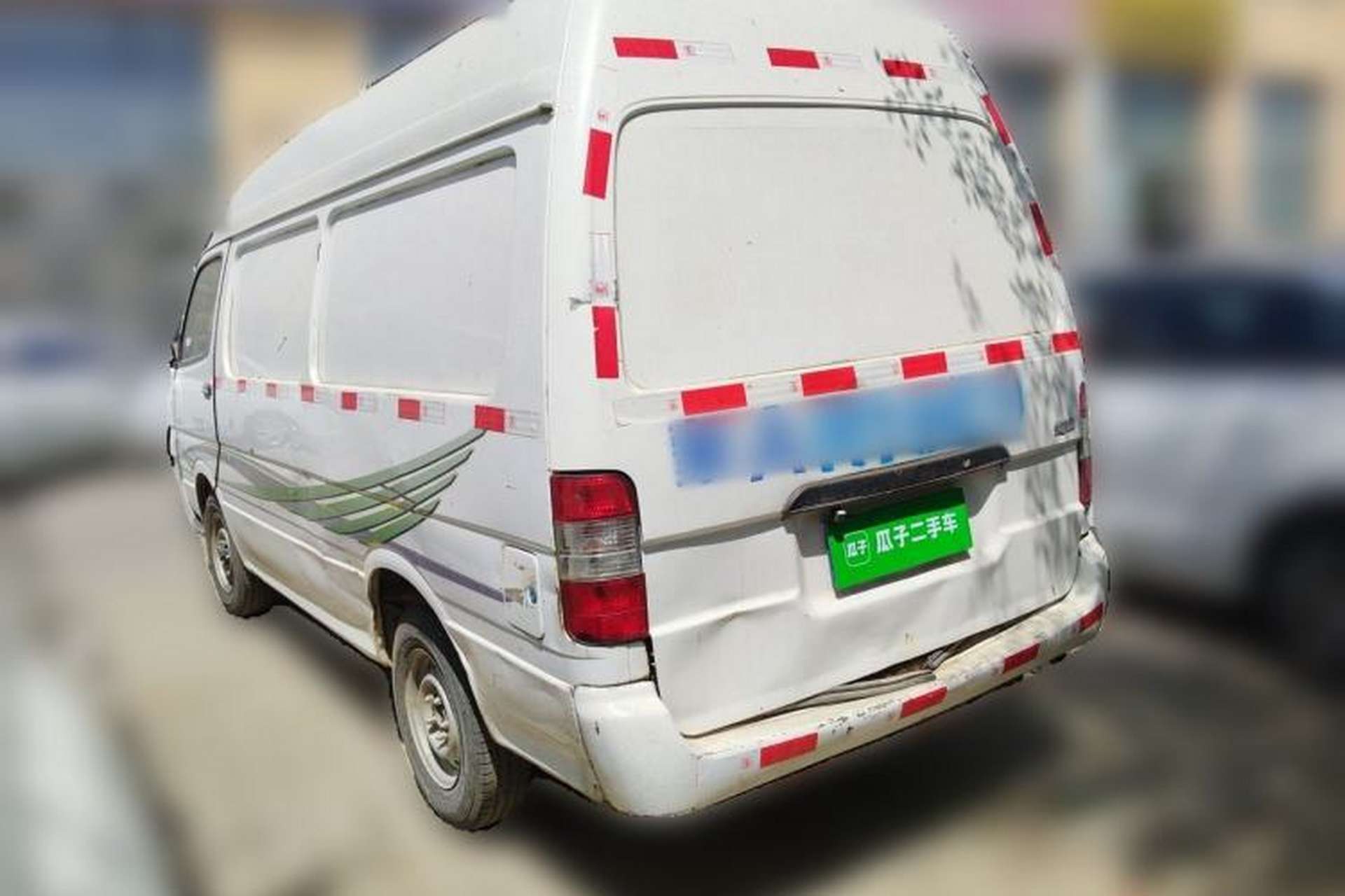Used Jinbei Hiace  Rear Left 45 Deg