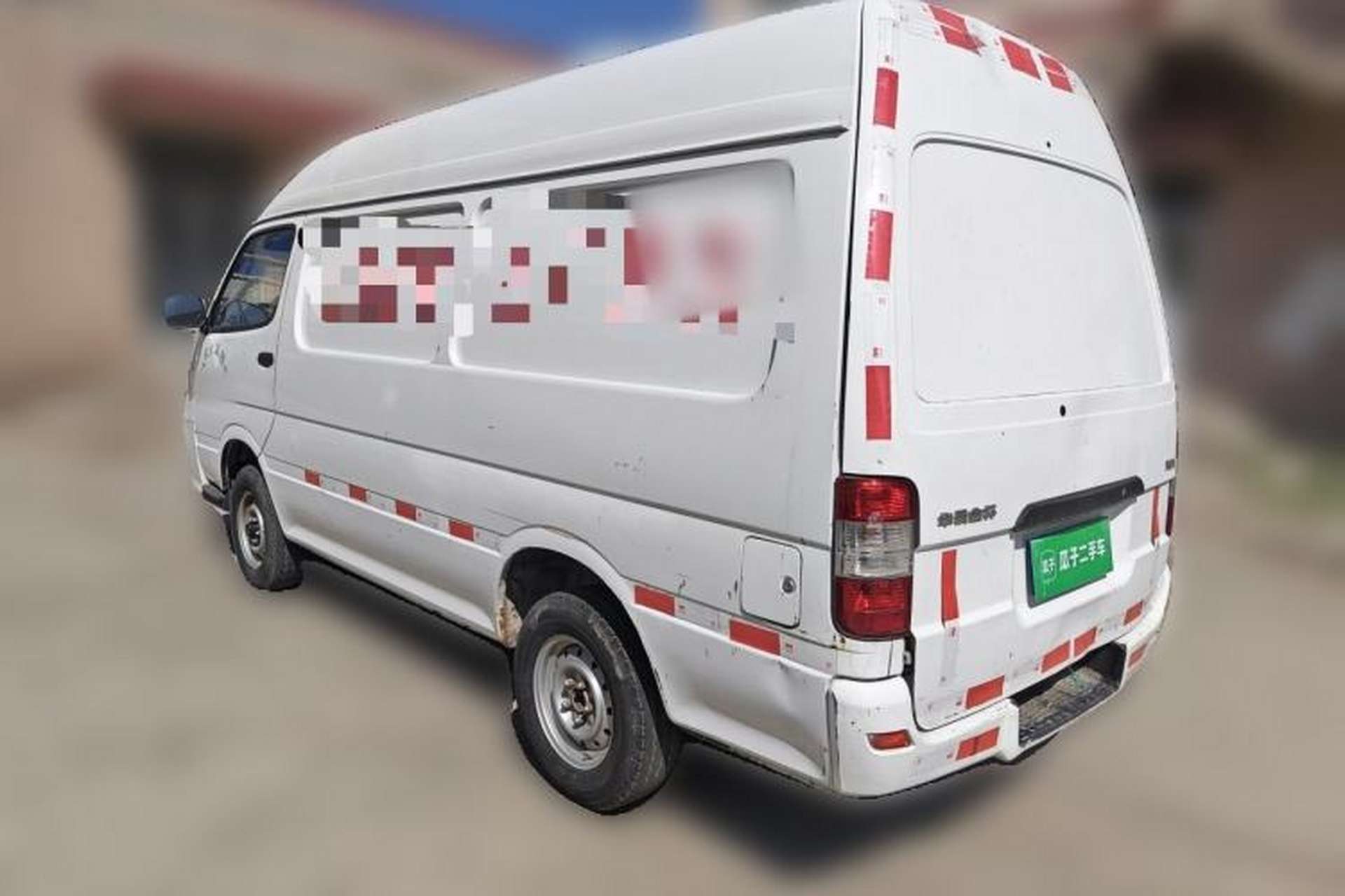 Used Jinbei Hiace  Rear Left 45 Deg