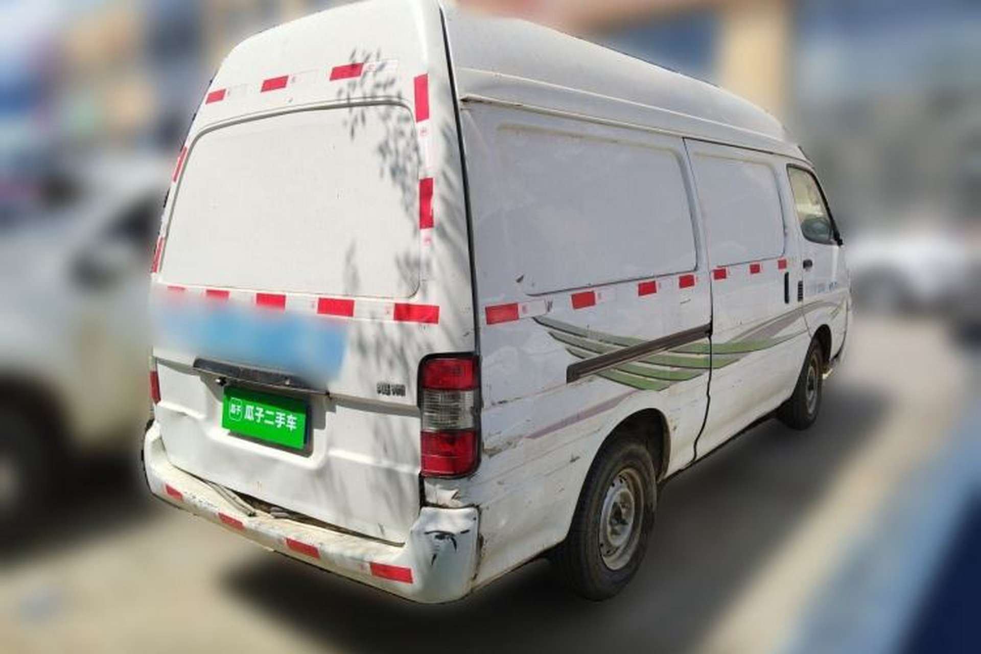 Used Jinbei Hiace  Rear Right 45 Deg