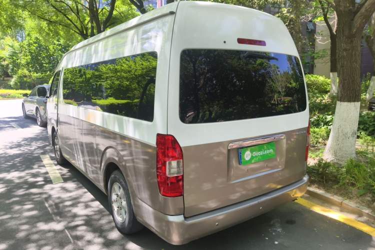 Used Jinbei Hiace 2016 2.4L Da Hai Shi L Flagship Edition Rear Left 45 Deg