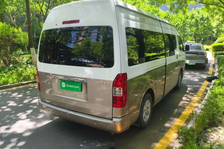Used Jinbei Hiace 2016 2.4L Da Hai Shi L Flagship Edition Rear Right 45 Deg