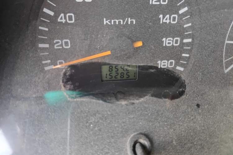 Used Jinbei Hiace  Odometer Close Up