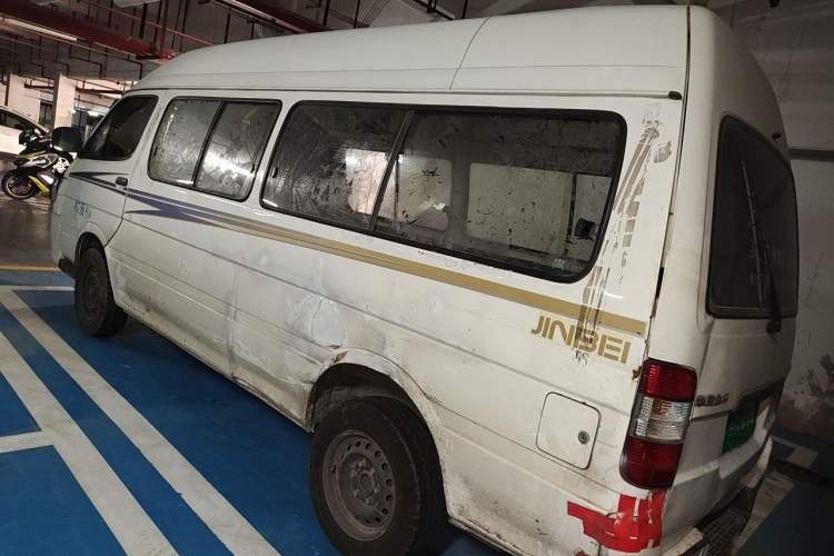 Used Jinbei Hiace  Rear Left 45 Deg