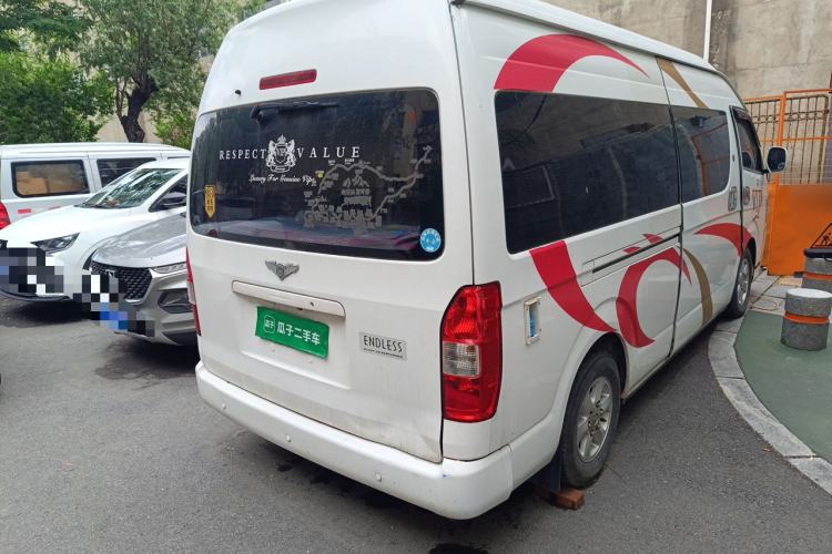 Used Jinbei Hiace 2016 2.4L Da Hai Shi W Standard Edition Rear Right 45 Deg