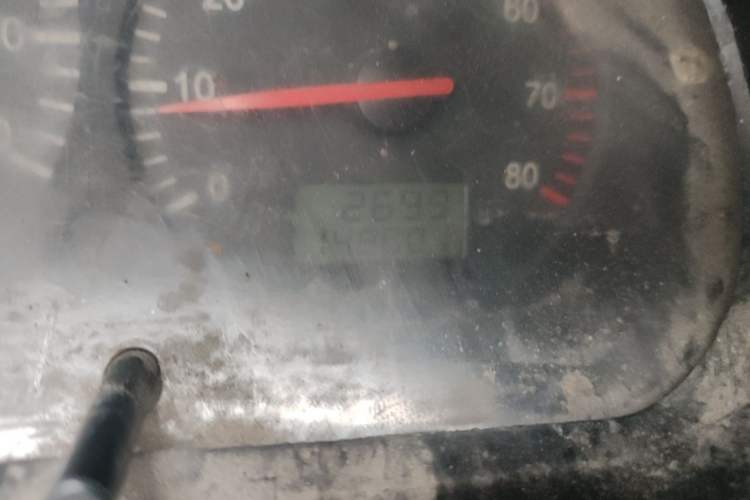Used Jinbei Hiace  Odometer Close Up