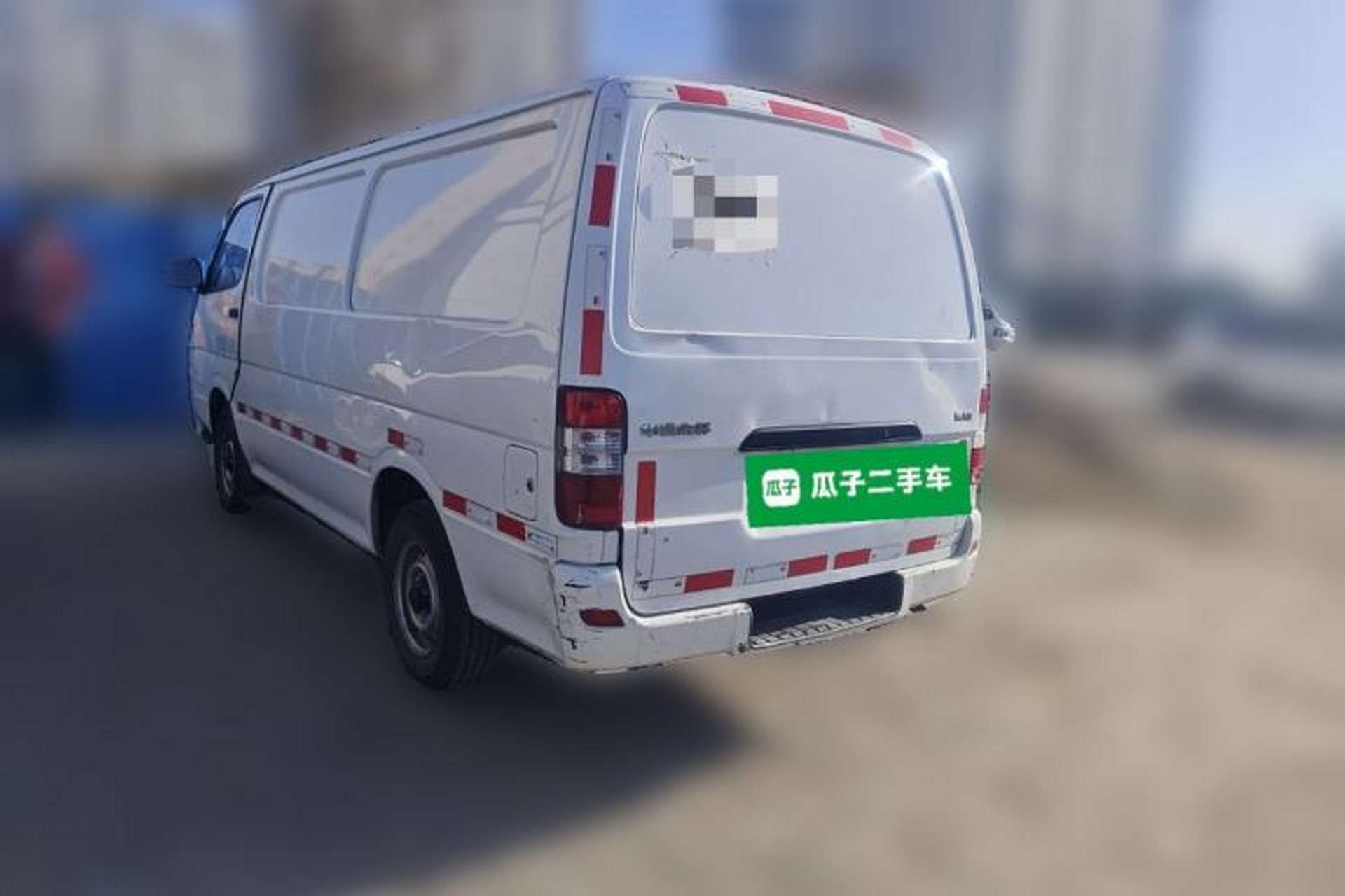 Used Jinbei Hiace  Rear Left 45 Deg