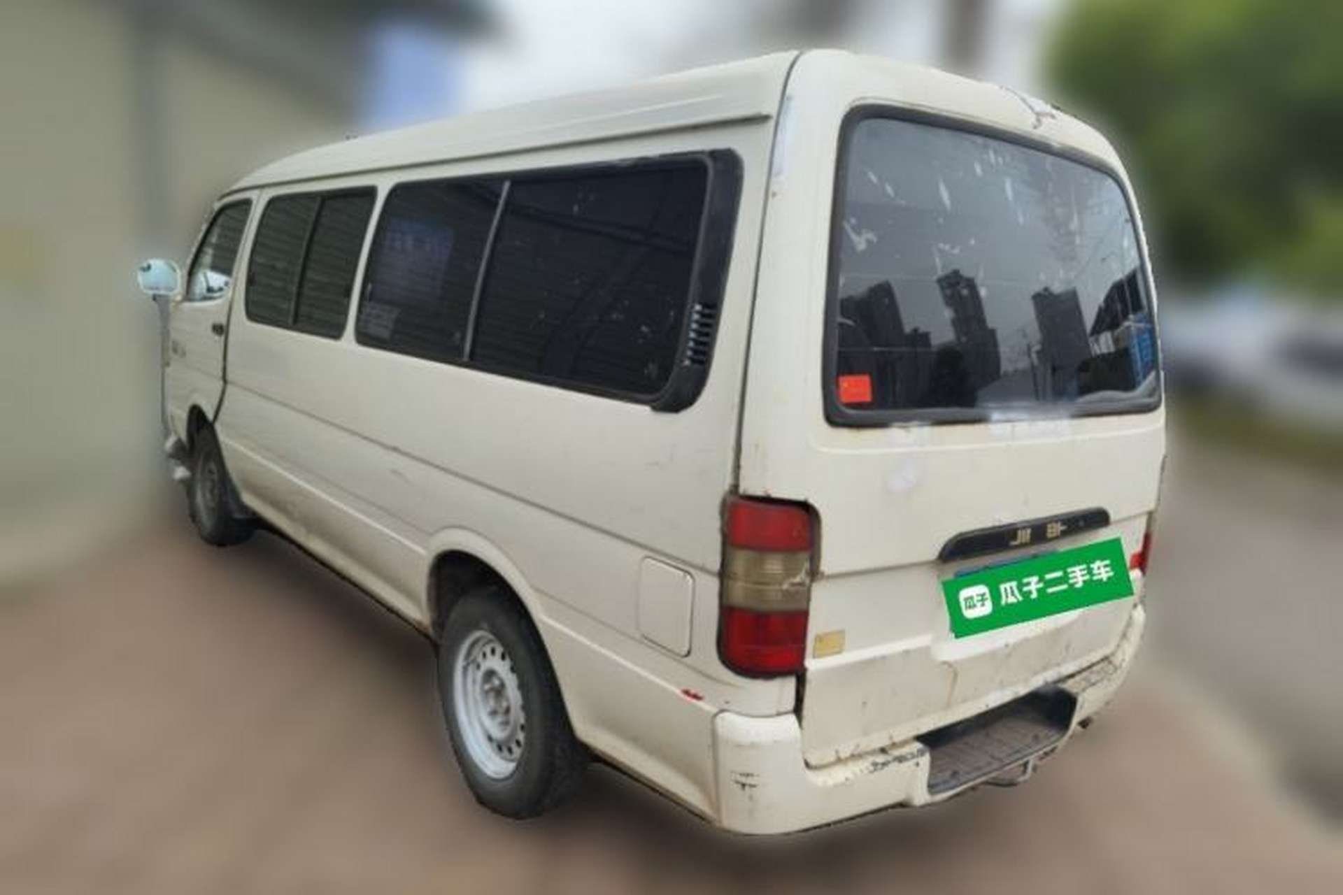 Used Jinbei Hiace  Rear Left 45 Deg