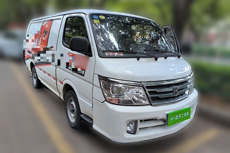 Used Jinbei Hiace 2018 2.0L Fifth-Generation Box Truck Standard Roof 2 Seats 4G21C Front Right 45 Deg