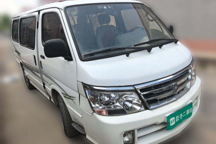 Used Jinbei Hiace 2018 2.0L Fifth-Generation Kuaiyun Luxury Standard Top 6-Seater V19S Front Right 45 Deg