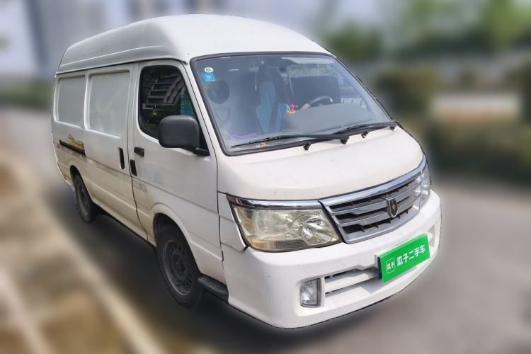 Used Jinbei Hiace 2018 2.0L Fifth-Generation Box Truck Standard Roof 2 Seats 4G19 Front Right 45 Deg