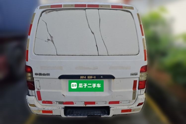 Used Jinbei Hiace 2018 2.0L Fifth-Generation Box Truck Standard Roof 2 Seats 4G21C Rear
