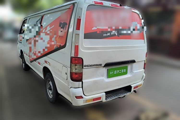 Used Jinbei Hiace 2018 2.0L Fifth-Generation Box Truck Standard Roof 2 Seats 4G21C Rear Left 45 Deg