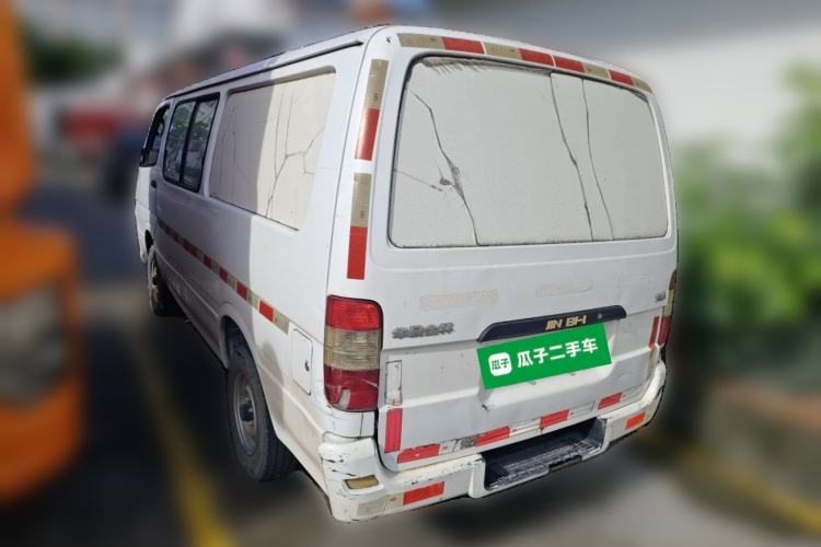 Used Jinbei Hiace 2018 2.0L Fifth-Generation Box Truck Standard Roof 2 Seats 4G21C Rear Left 45 Deg