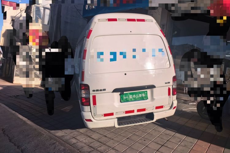 Used Jinbei Hiace 2018 2.0L Fifth-Generation Kuaiyunwang Deluxe Standard Top 10-Seater 4G21C Rear Left 45 Deg