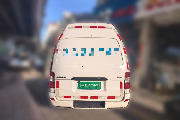 Used Jinbei Hiace 2018 2.0L Fifth-Generation Kuaiyunwang Deluxe Standard Top 10-Seater 4G21C Rear